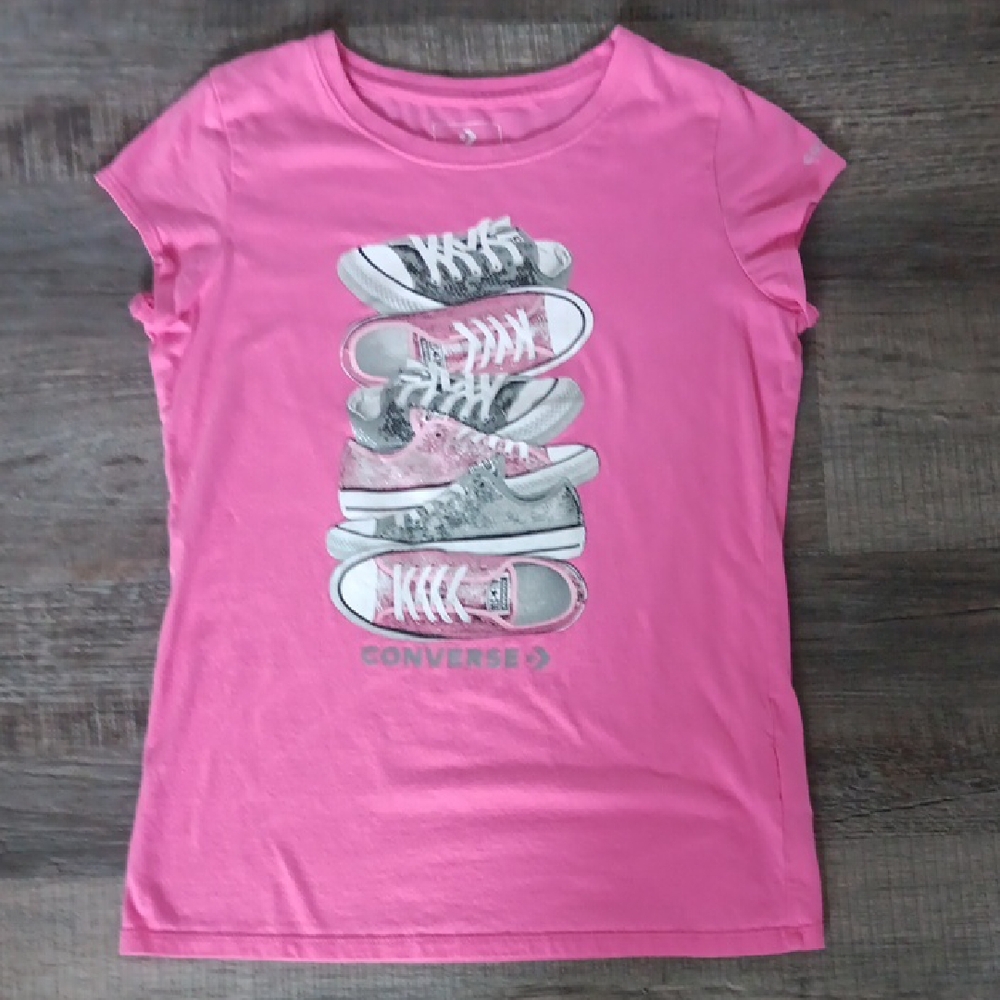 Pink Converse Graphic T-Shirt